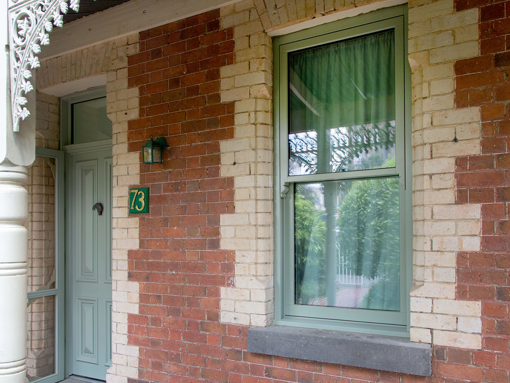 ETW+D North Melbourne Door + Box Sash Window